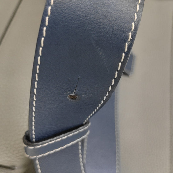 Calfskin Shoulder Bag Gray