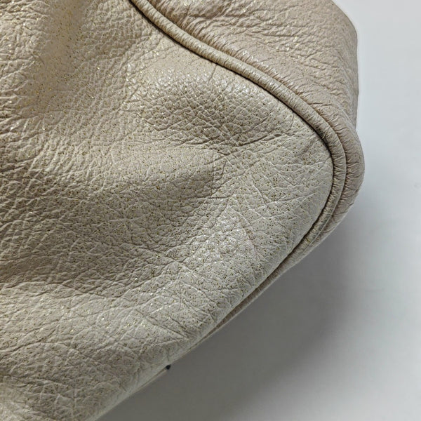 Calfskin Top Handle Bag White