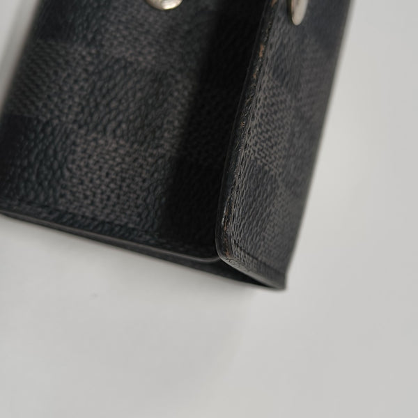 Damier Graphite Coated Canvas Wallet Gray