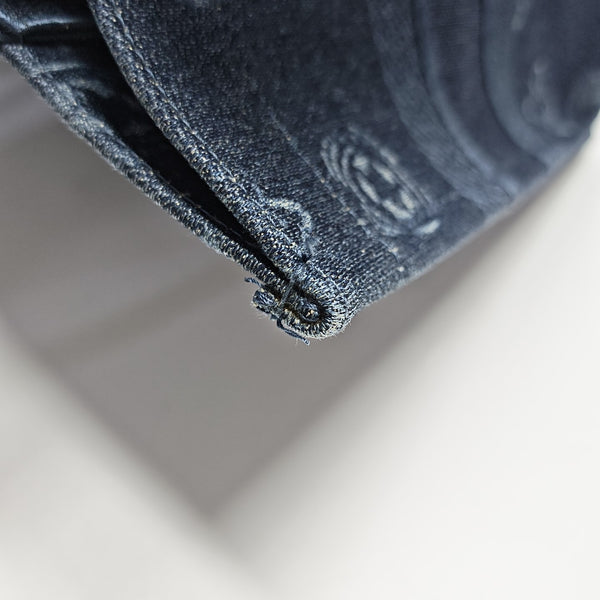 Book Tote Small Denim Blue