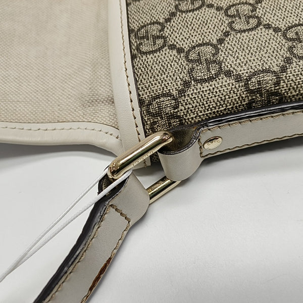 Ligne Shima Monogram Coated Canvas Beige