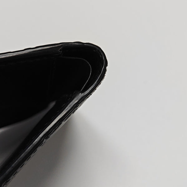 Monogram Calfskin Wallet Black