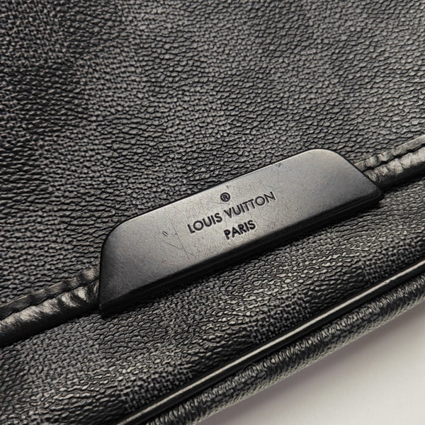 DANIEL MM Damier Graphite Coated Canvas Gray