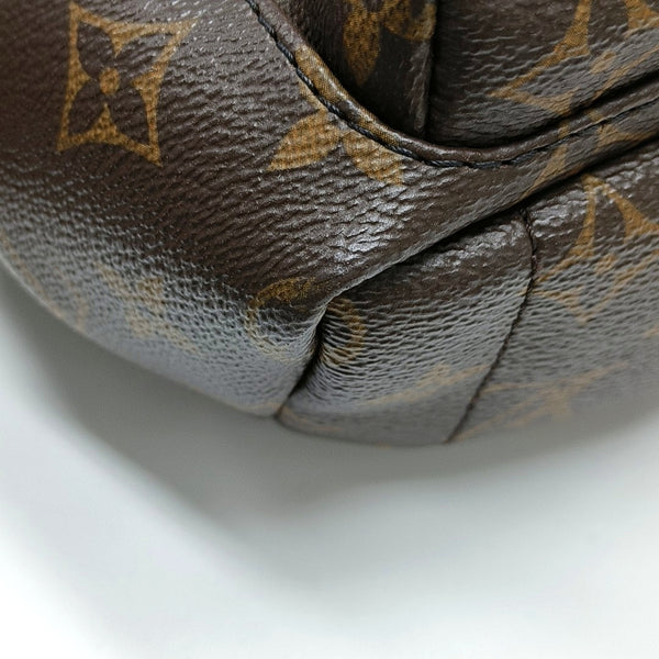 PALM SPRINGS Mini Monogram Coated Canvas Brown
