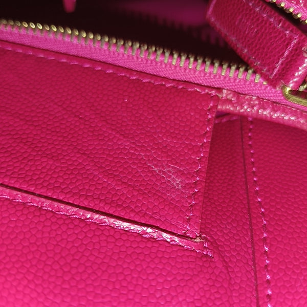 Calfskin Shoulder Bag Red