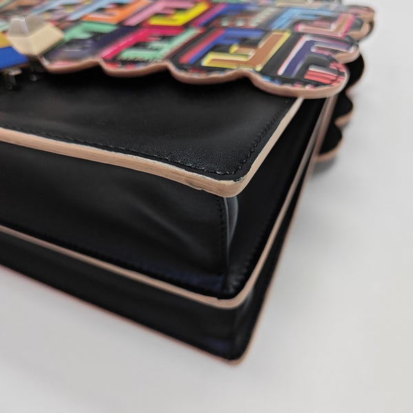 Kan I Medium Calfskin Black