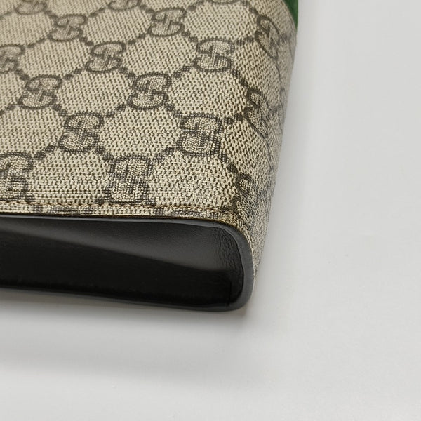GG Supreme Monogram Coated Canvas Black