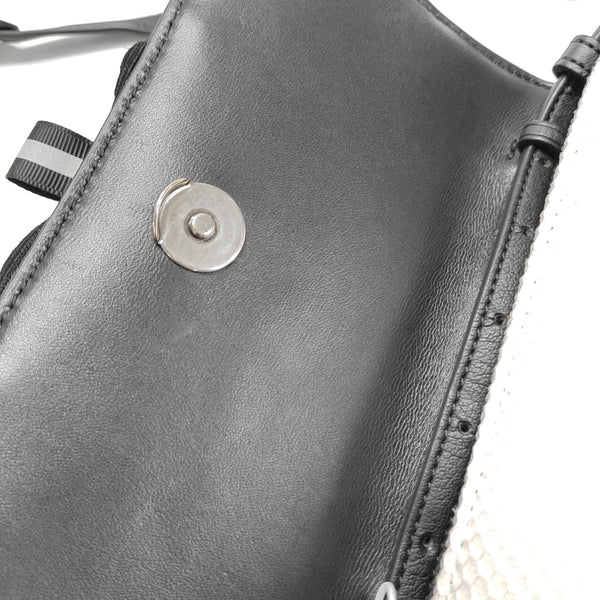 Calfskin Shoulder Bag Black