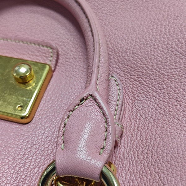 Calfskin Shoulder Bag Pink
