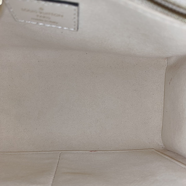 ONTHEGO PM Monogram Calfskin Beige