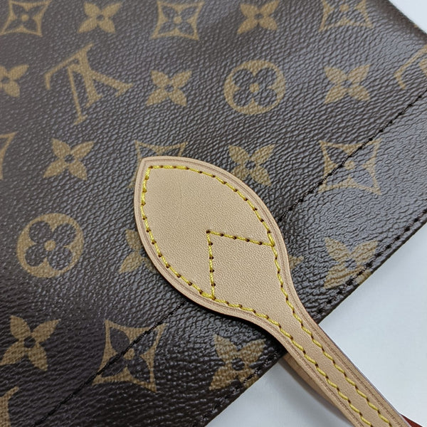 CARRY IT Monogram Coated Canvas Brown