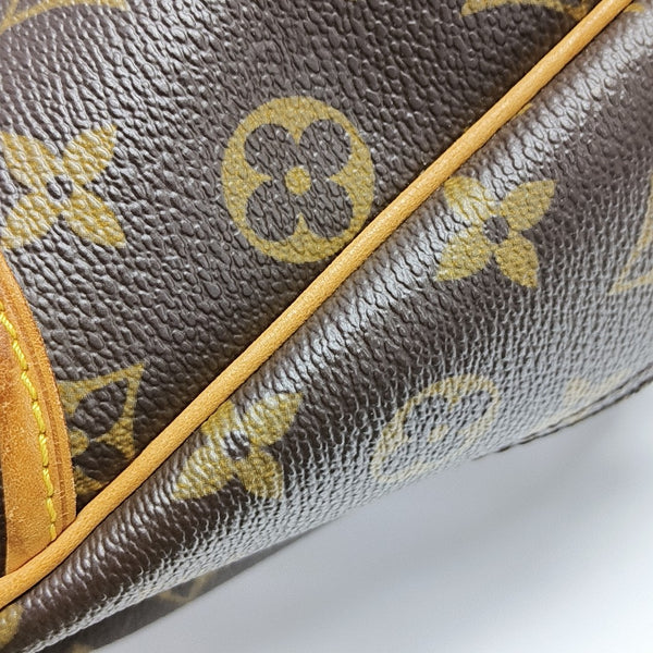 DEAUVILLE Monogram Coated Canvas Brown
