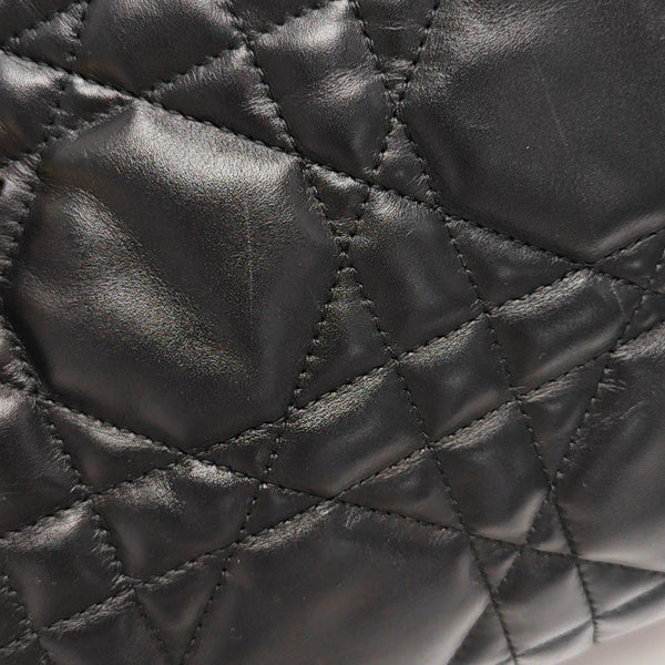 Toujours Medium Cannage Calfskin Black