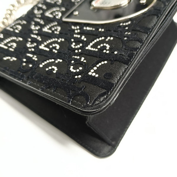 Diorama Oblique Silk Satin Black