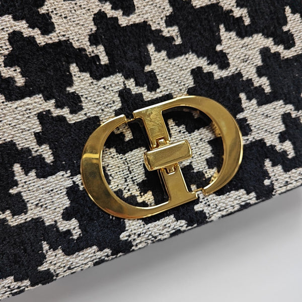 Dior Caro Medium Canvas Black