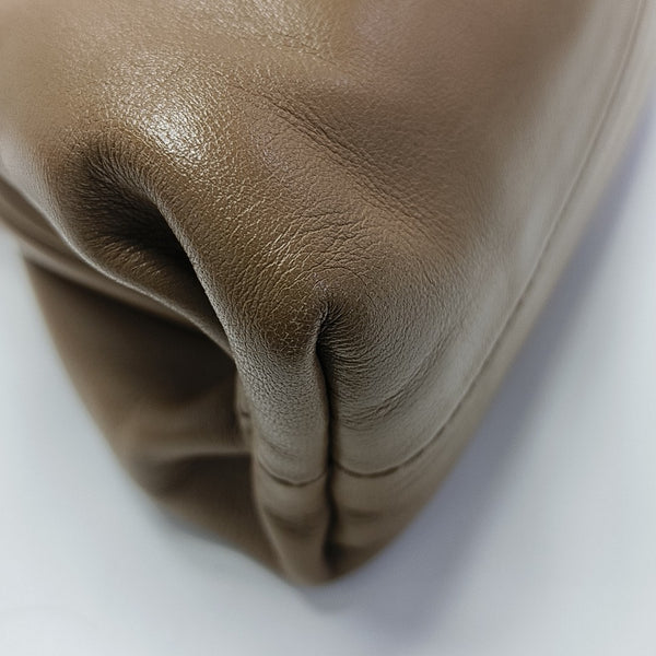The Pouch Mini Calfskin Brown
