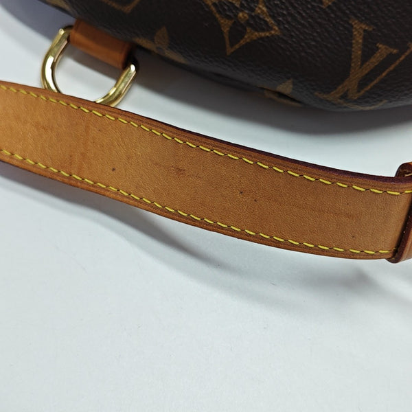 BUMBAG Monogram Coated Canvas Brown