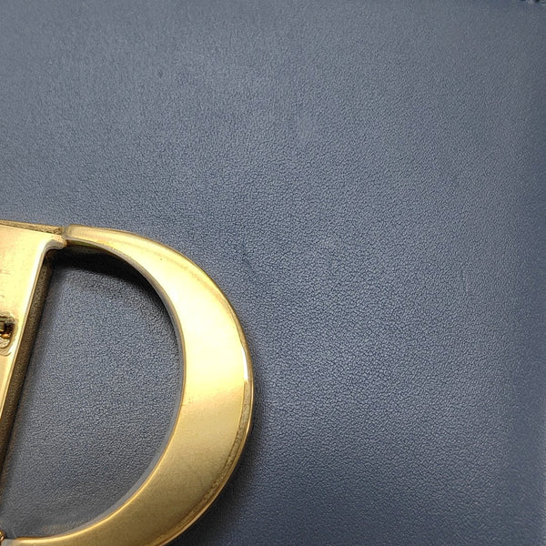 30 Montaigne Mini Calfskin Blue