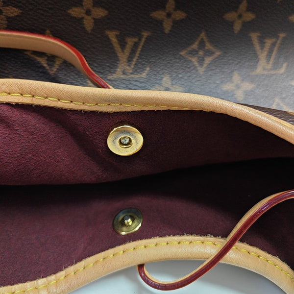 CARRYALL PM Monogram Coated Canvas Brown