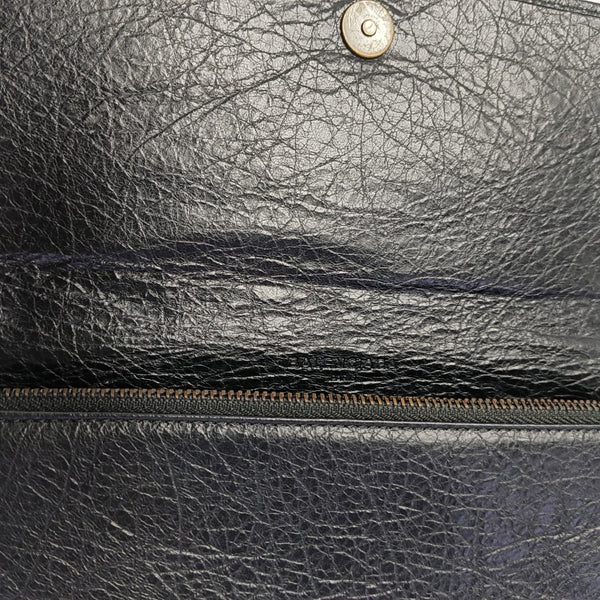 Classic City Lambskin Black Wallet