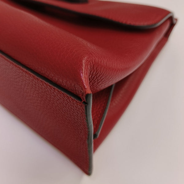 Daily Calfskin Red