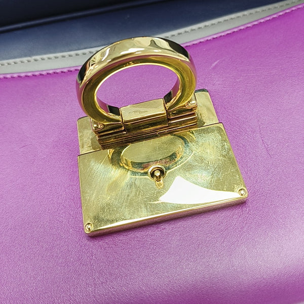 Calfskin Clutch Multicolor