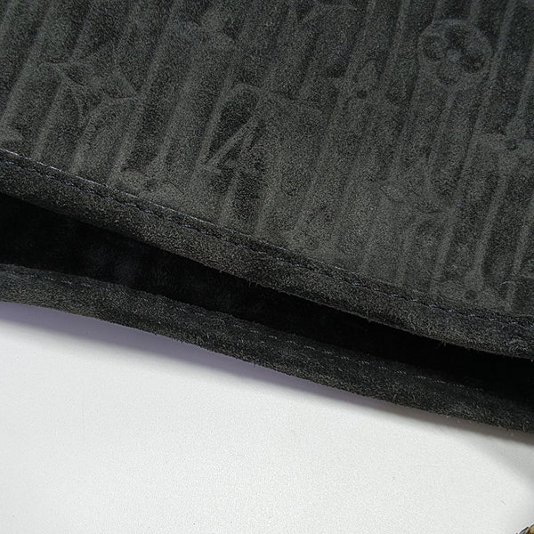 WHISPER GM Monogram Suede Black