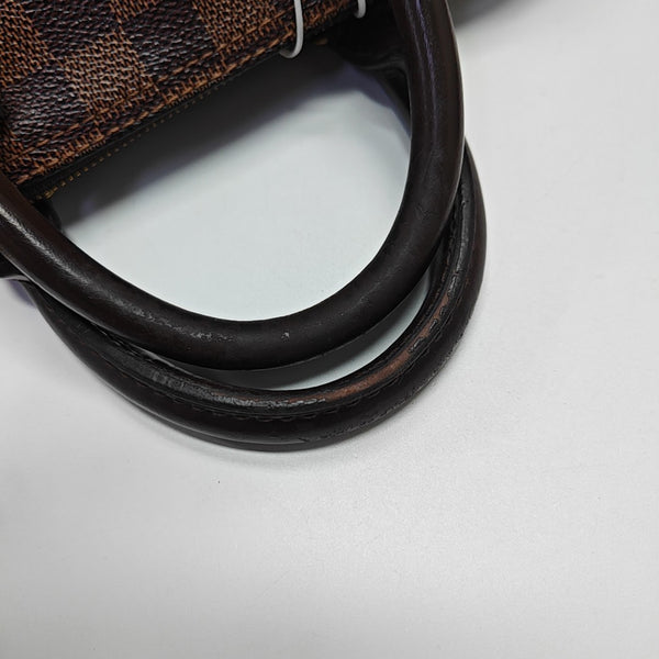 SPEEDY 25 Damier Ebene Coated Canvas Brown