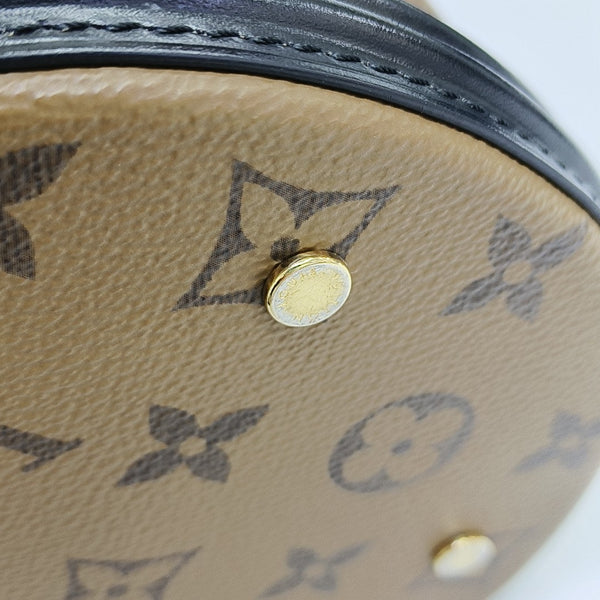 CANNES PM Monogram Coated Canvas Brown