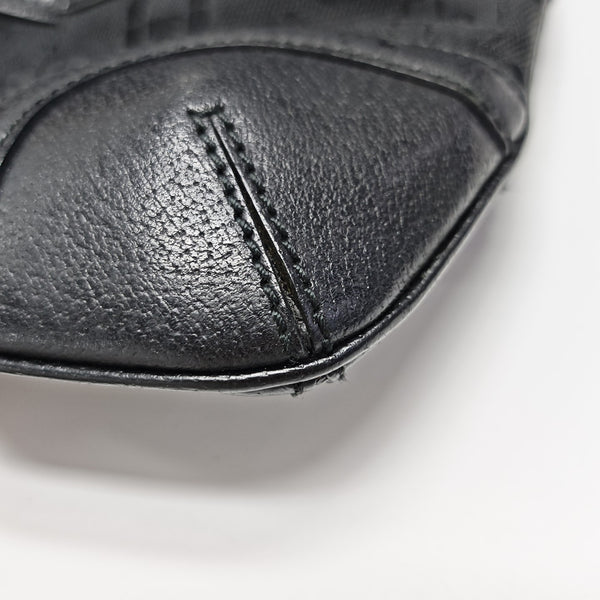 Canvas Top Handle Bag Black