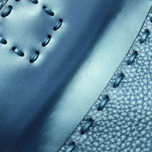 Baguette Mini Calfskin Blue
