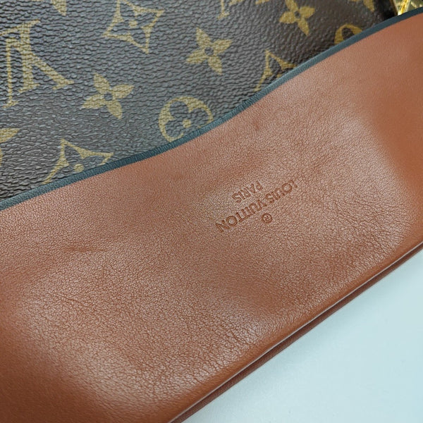 TUILERIES Monogram Coated Canvas Brown