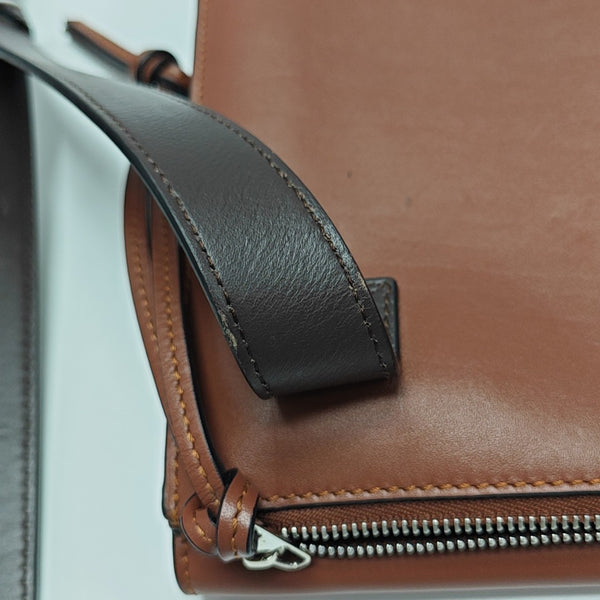 Gusset Calfskin Brown