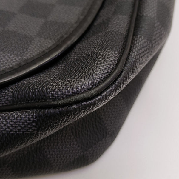 DANIEL Damier Graphite Coated Canvas Gray
