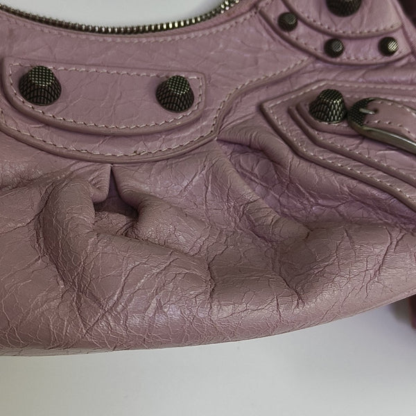Le Cagole Mini Lambskin Pink