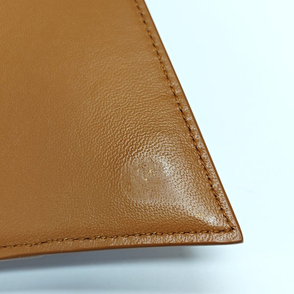 Hourglass Small Quilted Calfskin Brown