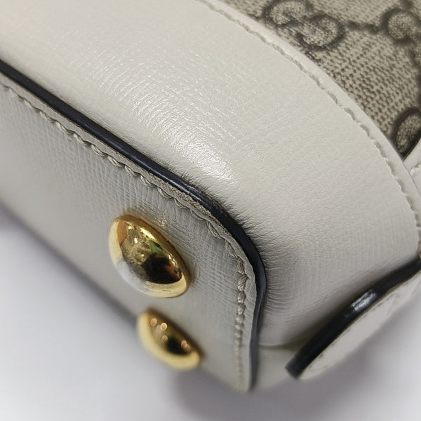 Horsebit 1955 Mini Coated Canvas Beige
