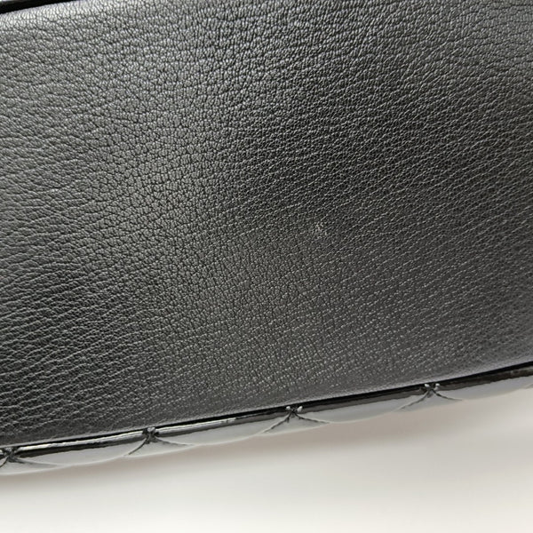 Quilted Calfskin Tote Bag Black