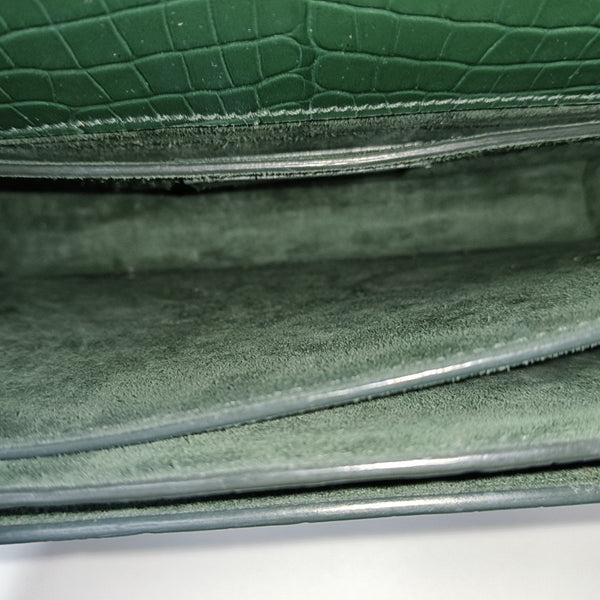 SUNSET Medium Calfskin Green