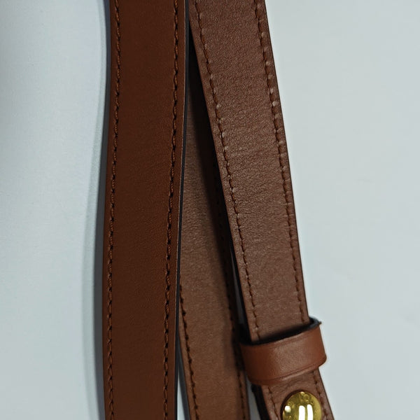 DAUPHINE Mini Coated Canvas Brown