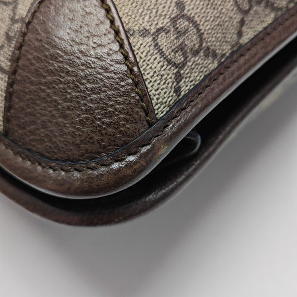 Neo Vintage Small Monogram Coated Canvas Beige