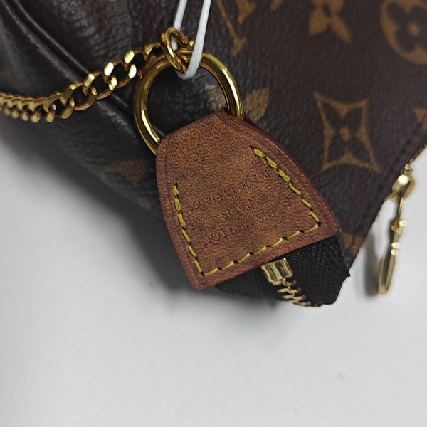 ACCESSOIRES Mini Monogram Coated Canvas Brown