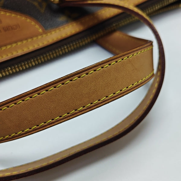 PALERMO PM Monogram Coated Canvas Brown