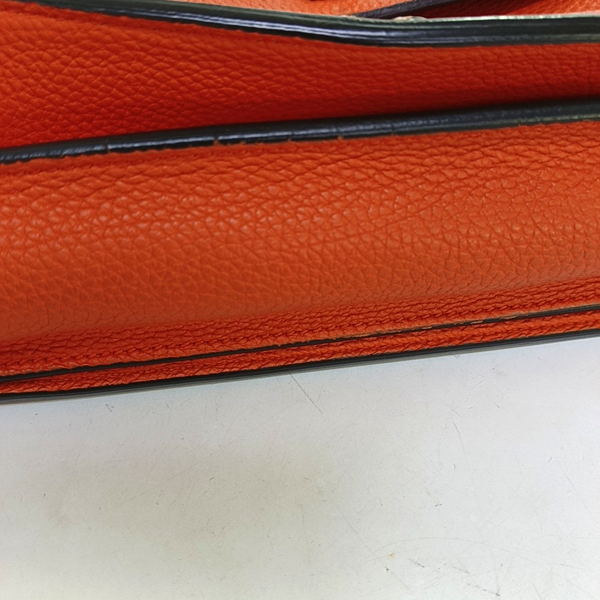 Authenticated pre-owned Jackie 1961 Calfskin Orange - Crossbody Bag at Looply