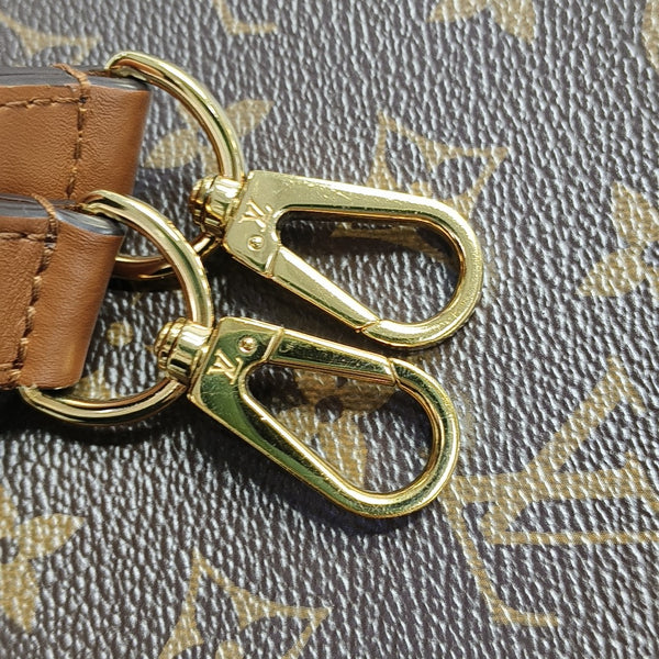 DAUPHINE Mini Monogram Coated Canvas Brown