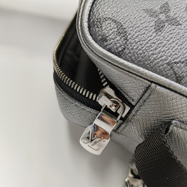 OUTDOOR PM Monogram Coated Canvas Silver