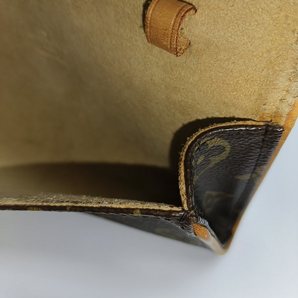 TWIN PM Monogram Coated Canvas Brown