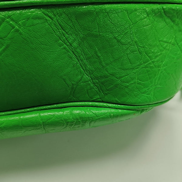 Le Cagole Mini Lambskin Green