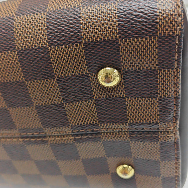 KENSINGTON BOWLING Damier Ebene Coated Canvas Brown