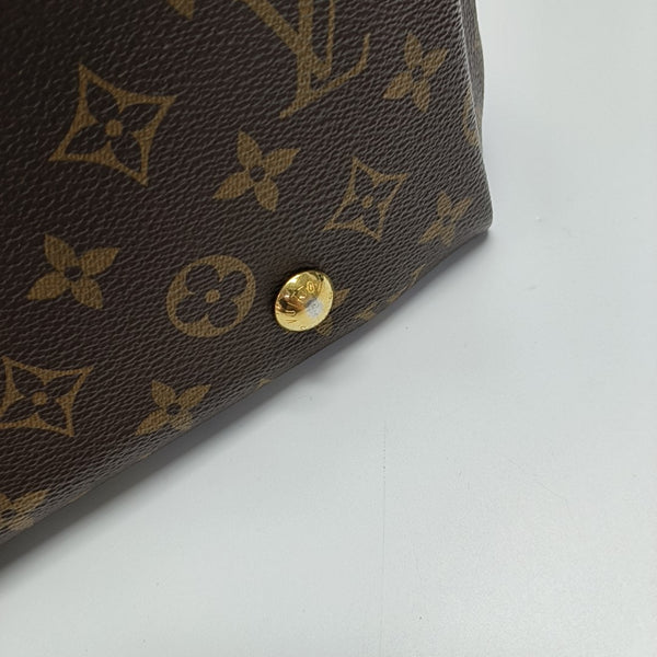 CARRYALL MM Monogram Coated Canvas Brown